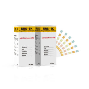 Тест ленти за изследване на урина  на 5 показателя