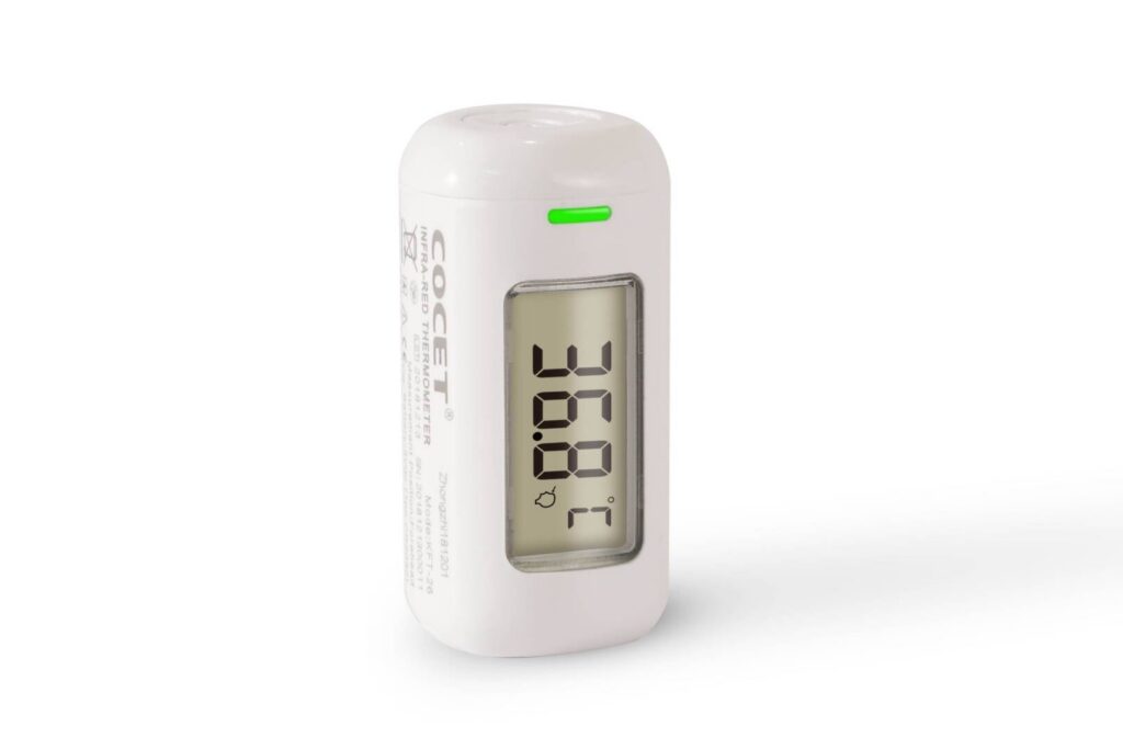 Инфрачервен Мини термометър Cocet KFT-26, Бял